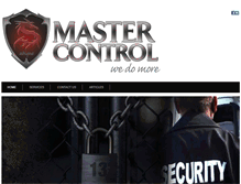 Tablet Screenshot of mastercontrol.co.za