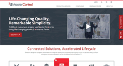 Desktop Screenshot of mastercontrol.com